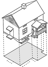 Exempelbild på byggnadsarea